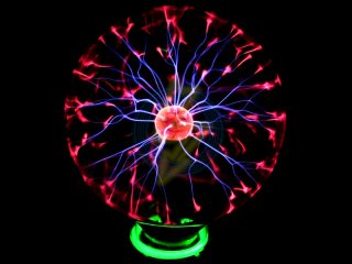 Плазменный электрический  шар с молниями купить тесла тесло plasmaball плазмабол светильник лампа